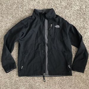 BLACK NORTH FACE SHELL JACKET